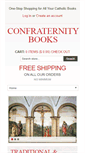 Mobile Screenshot of confraternitybooks.com